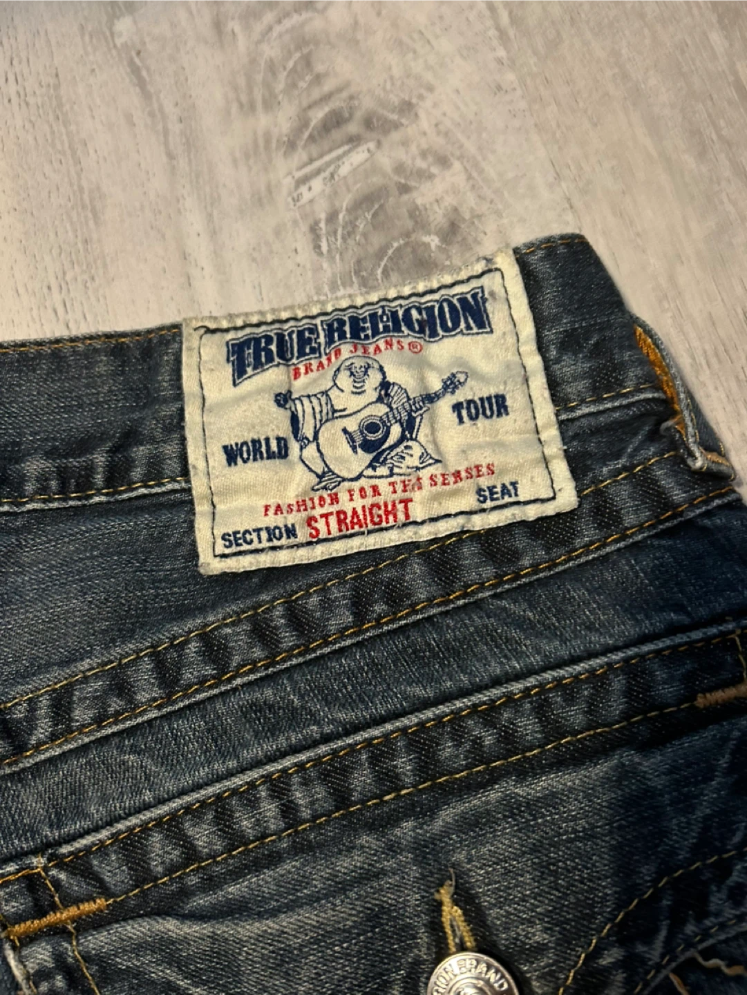 True Religion Straight Section Jeans - photo 4