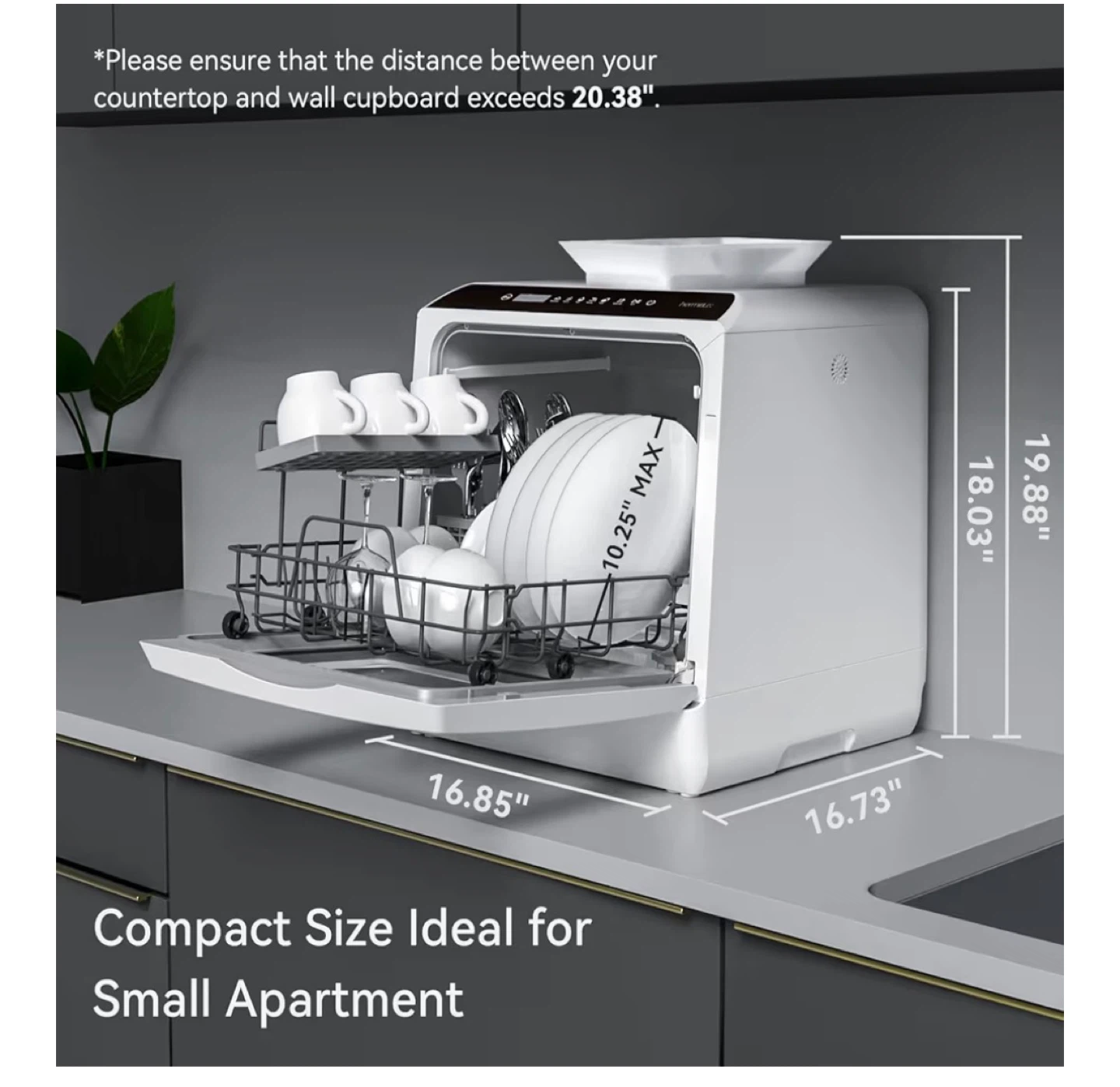 Homelux Countertop Dishwasher - photo 3