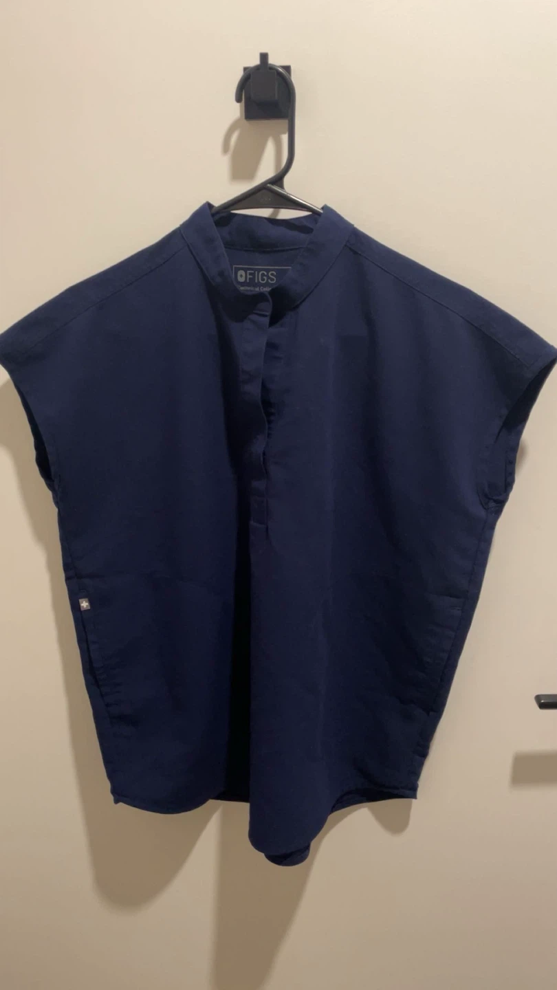 Figs rafaela navy top xs - photo 2