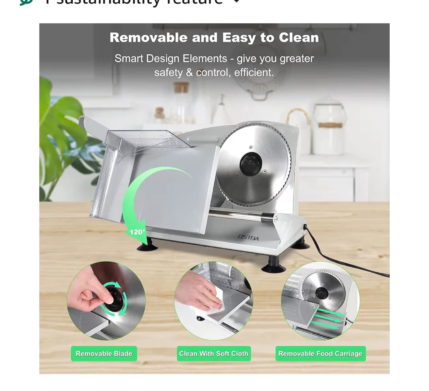 OSTBA Meat Slicer - photo 5