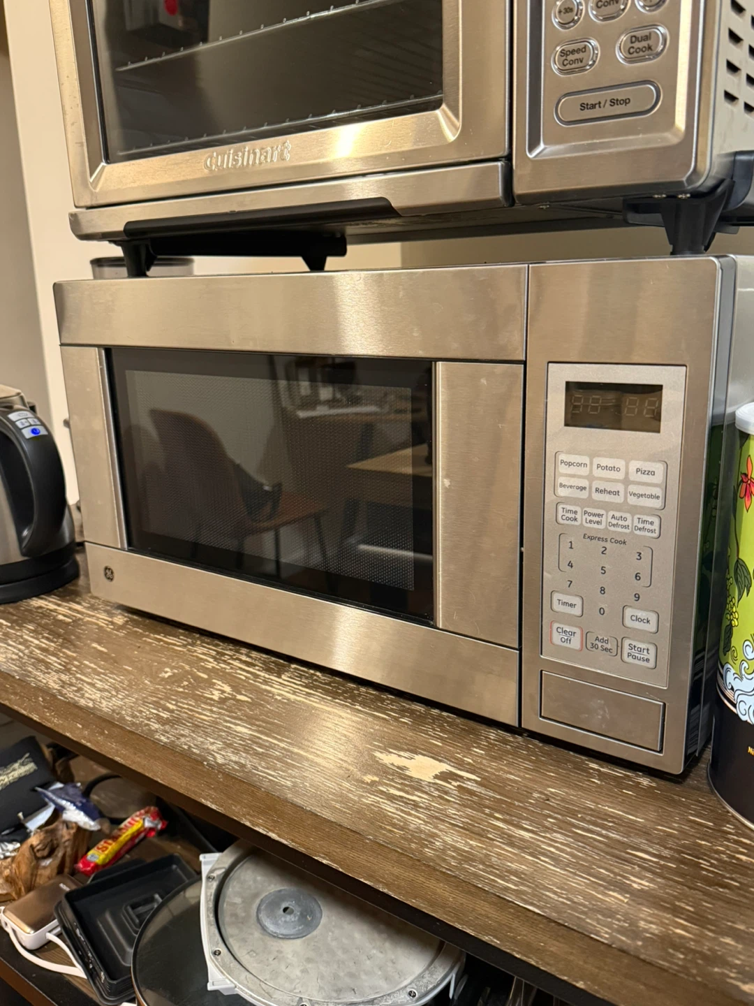 GE Stainless Steel Microwave Oven