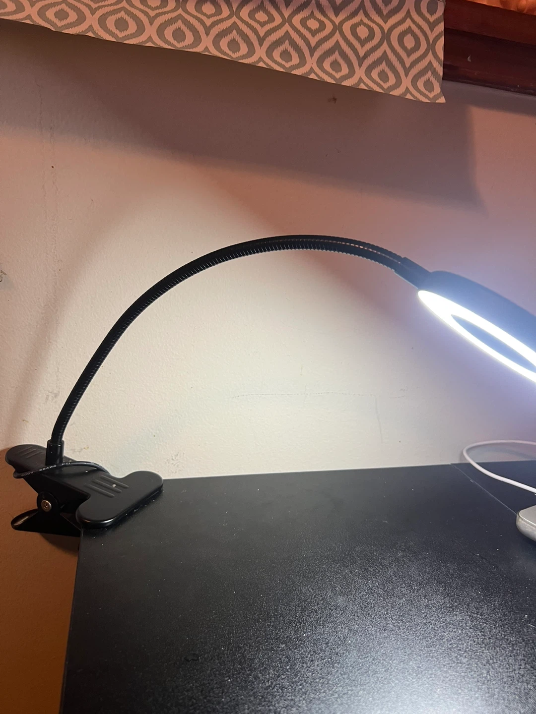 Clip-on Ring Light Desk Lamp - photo 2