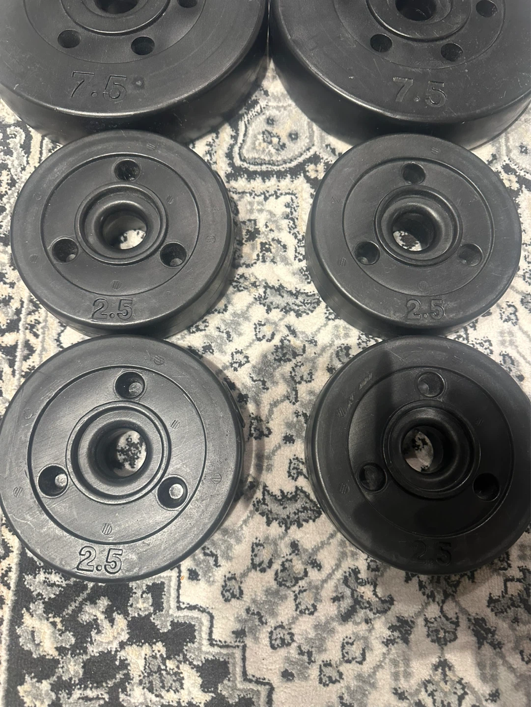 40LB Adjustable Dumbbell Weight Set - photo 3