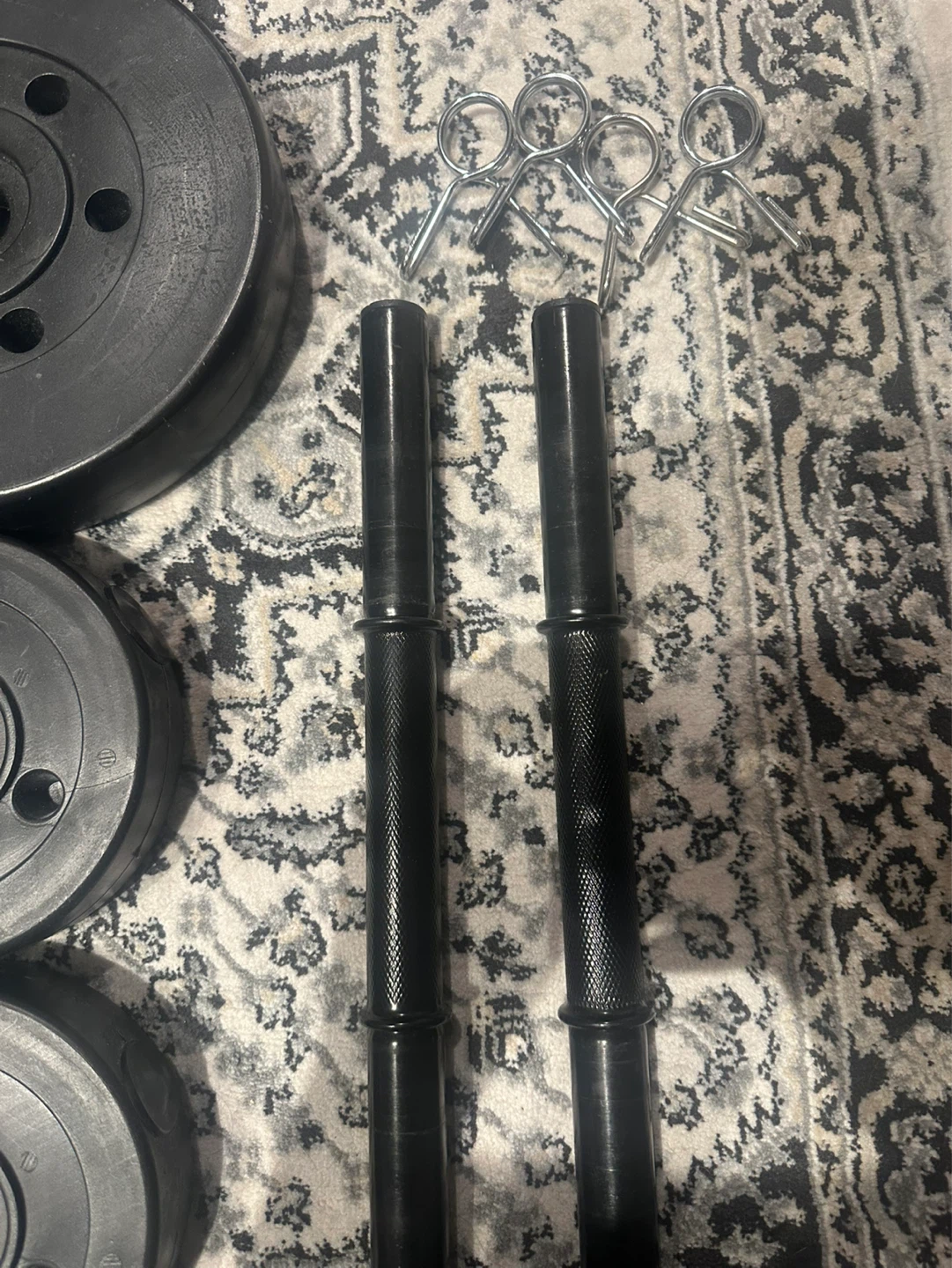 40LB Adjustable Dumbbell Weight Set - photo 4