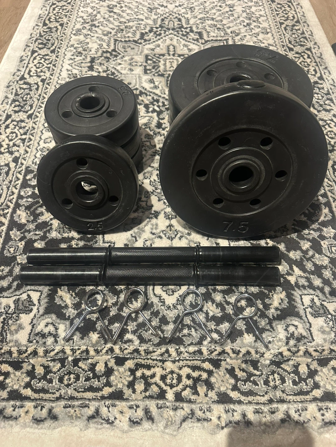 40LB Adjustable Dumbbell Weight Set