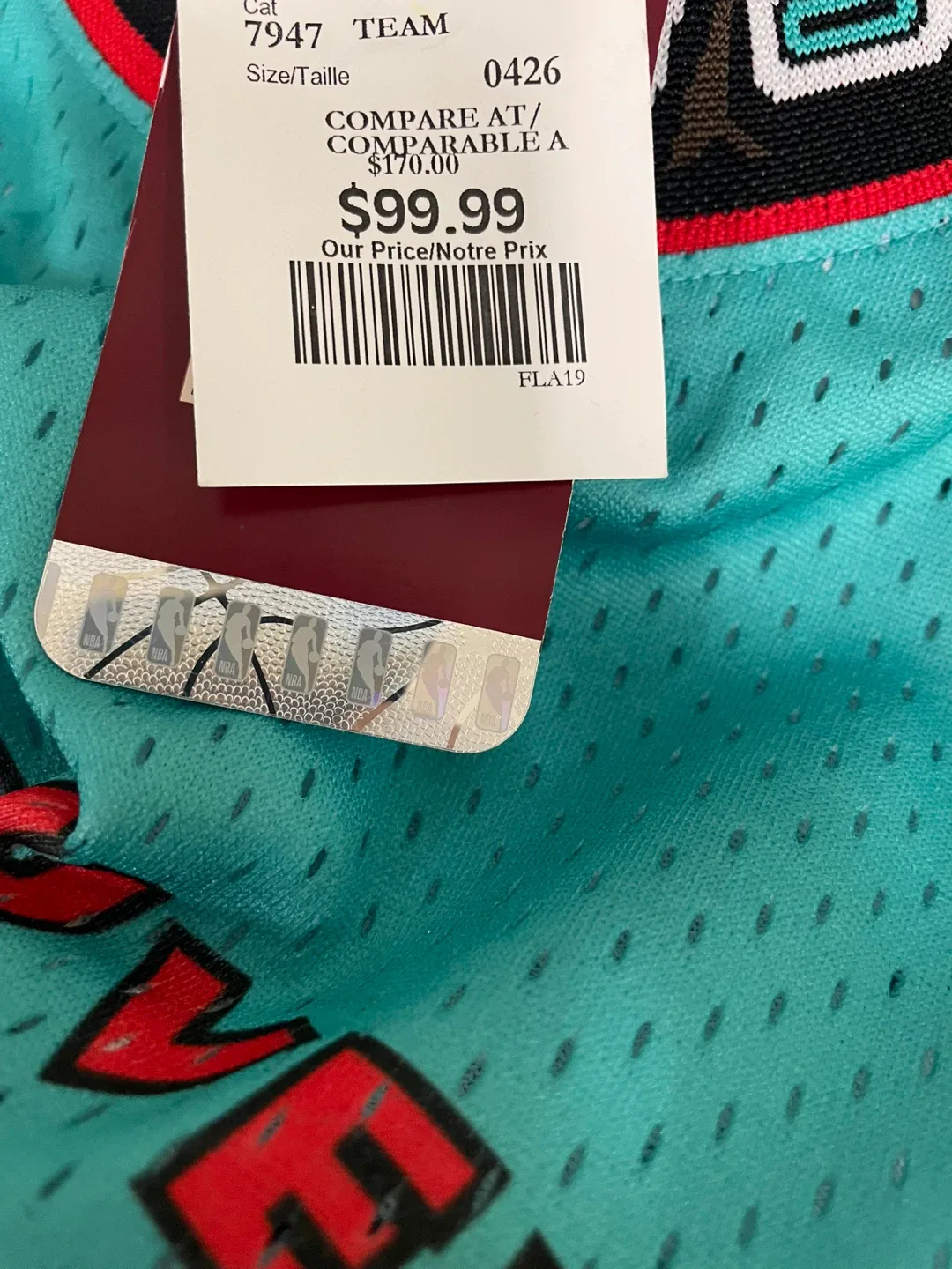 Mitchell & Ness Vancouver Grizzlies Mike Bibby Classics Jersey - photo 4