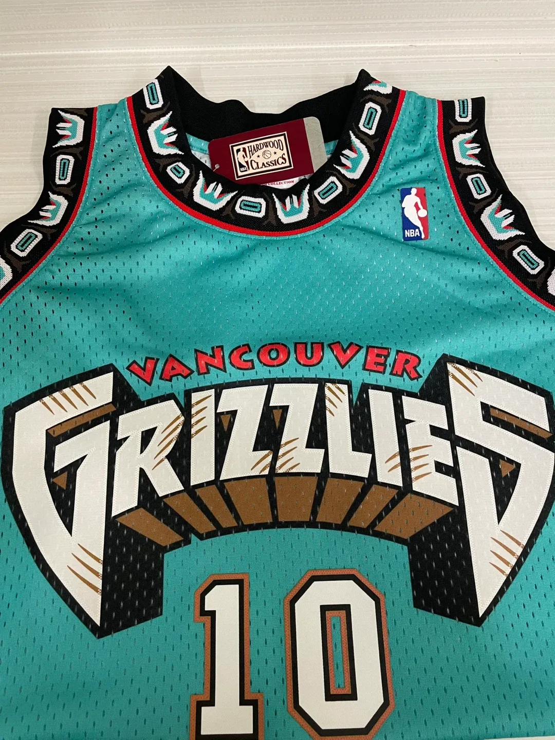 Mitchell & Ness Vancouver Grizzlies Mike Bibby Classics Jersey