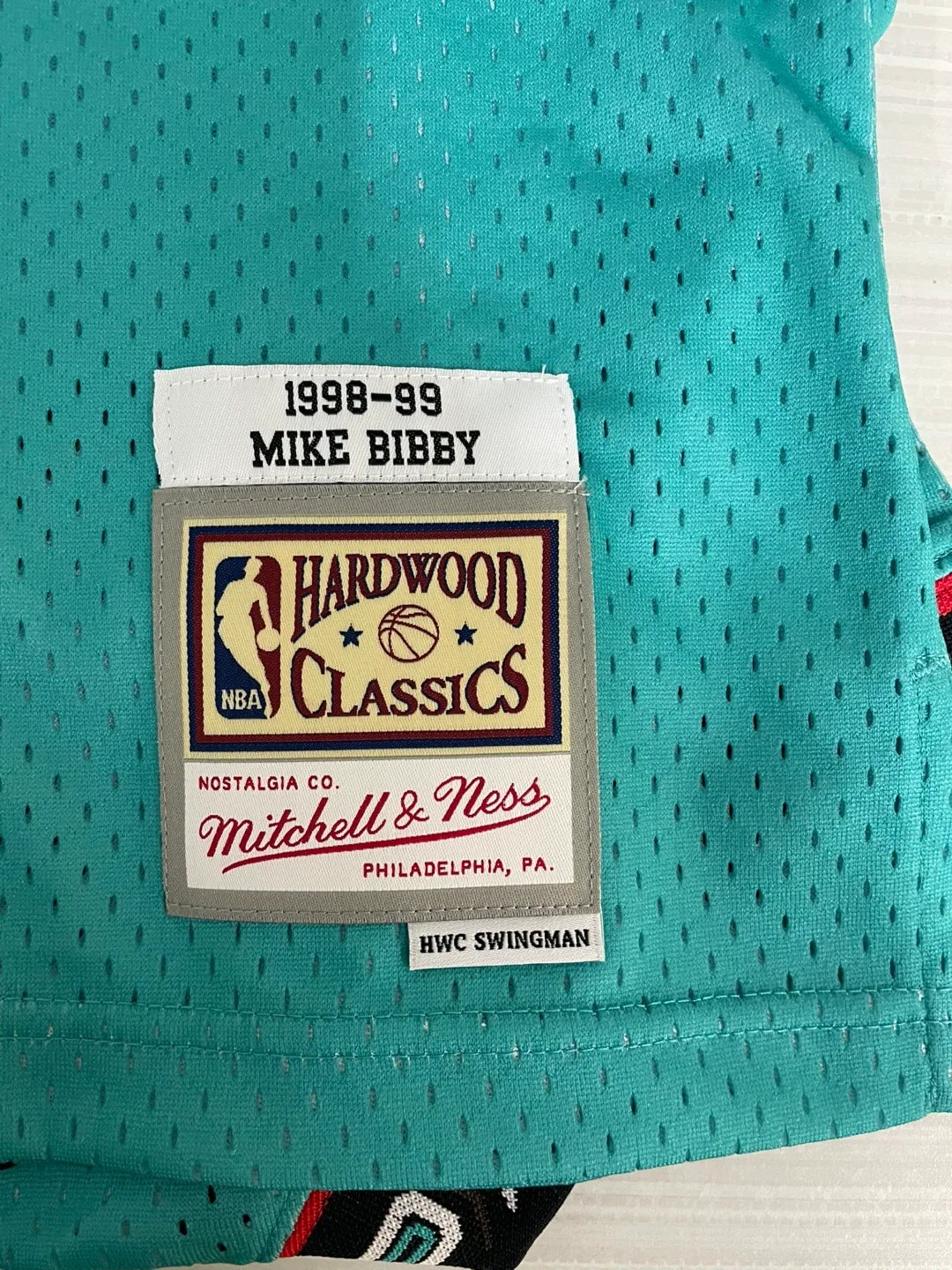 Mitchell & Ness Vancouver Grizzlies Mike Bibby Classics Jersey - photo 5