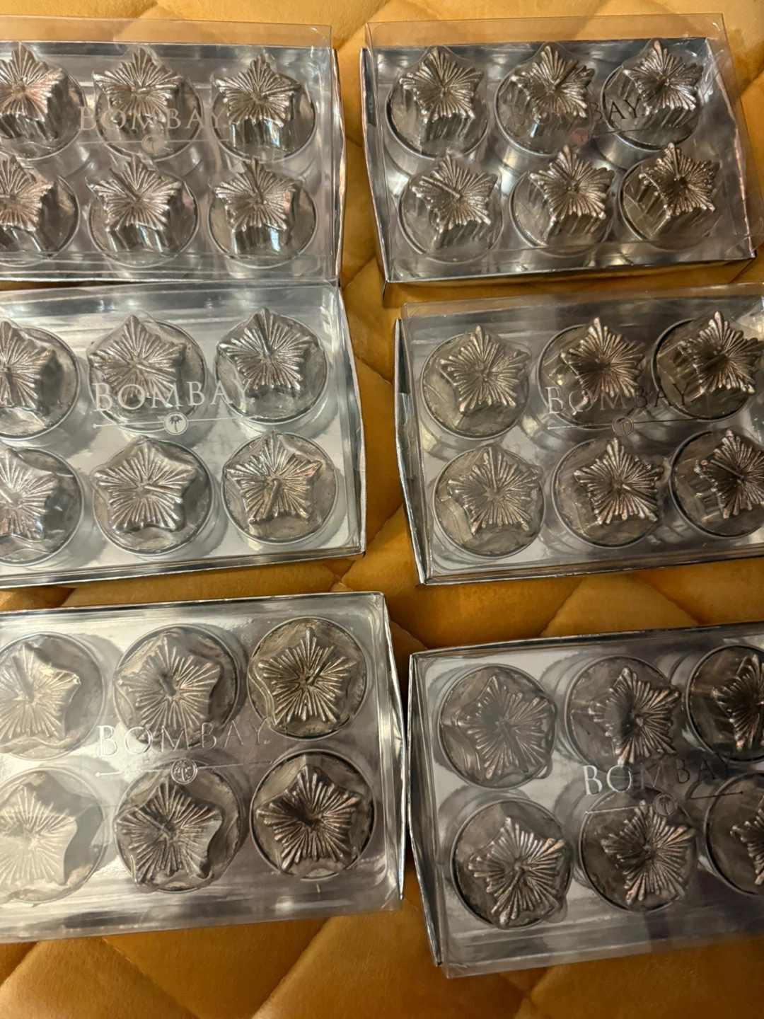 Bombay Company Set of 6 Star Shaped Tealight Holders - photo 3