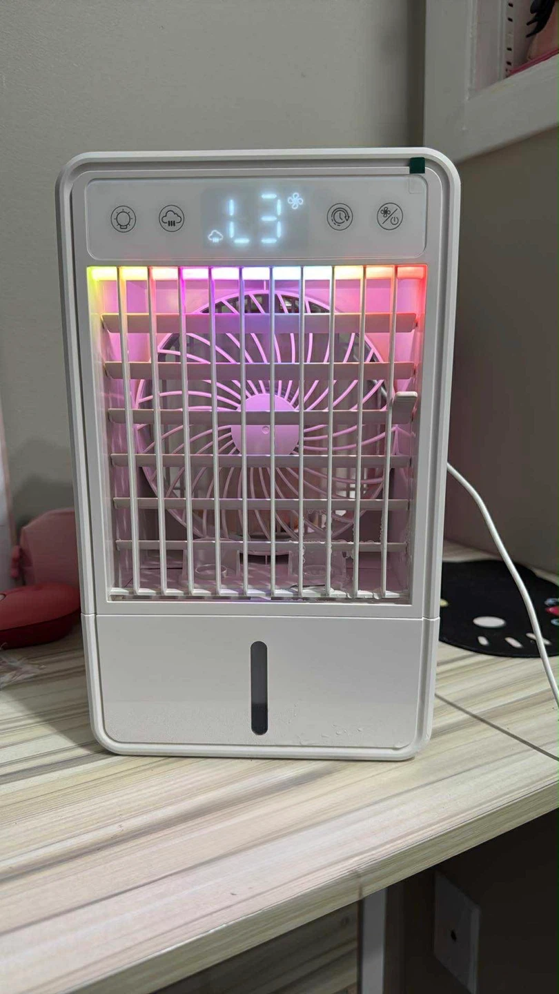 Portable Air Cooler with LED Lights