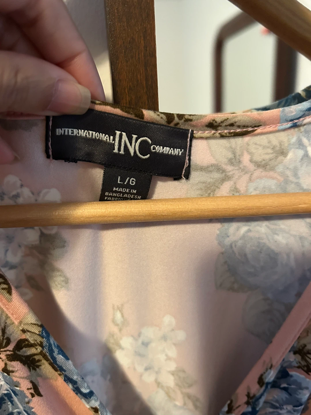 INC International Concepts Floral Wrap Dress - photo 2