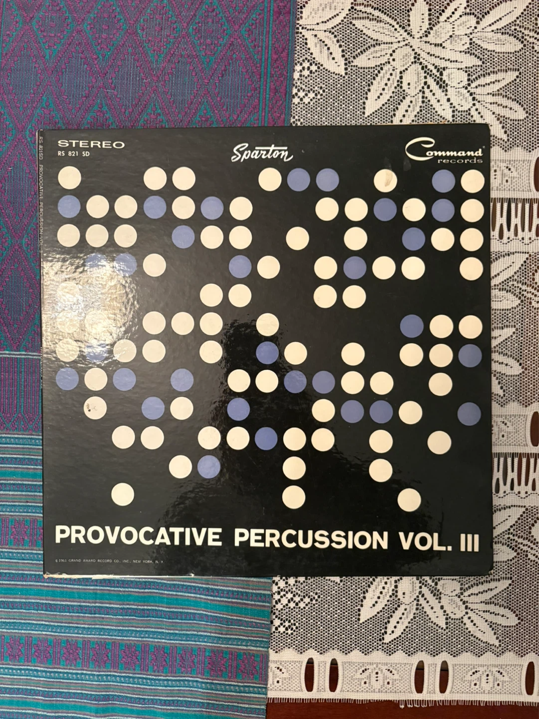 Provocative Percussion Vol. III Sparton LP Record