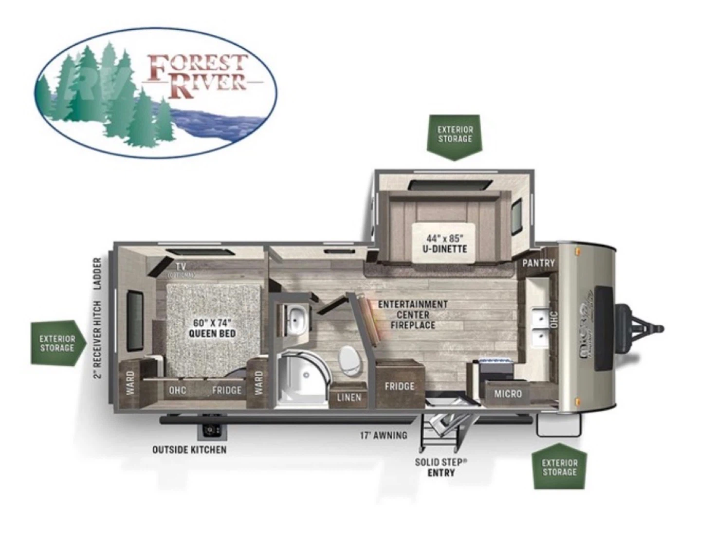 Forest River Micro Lite Travel Trailer - photo 2