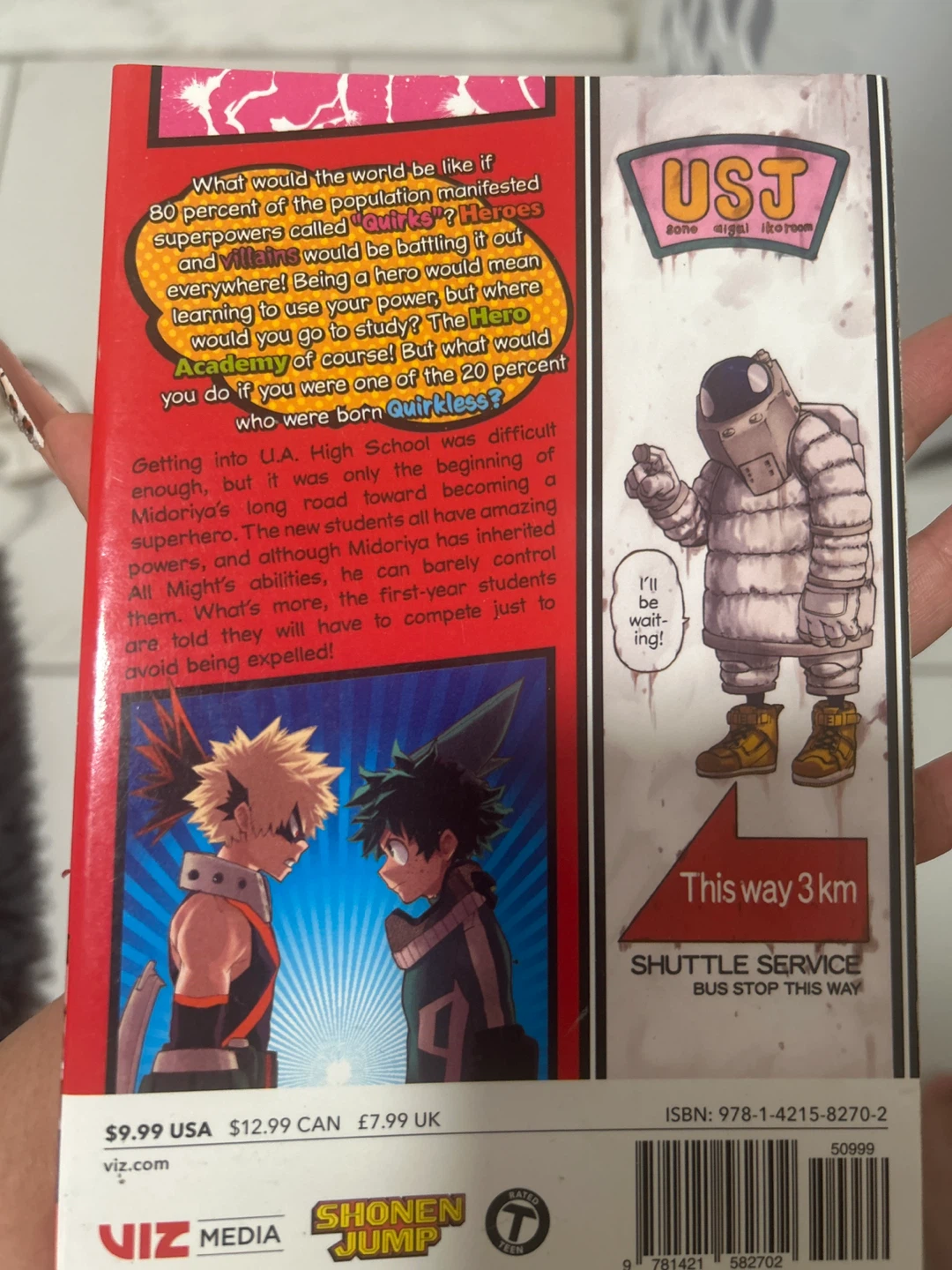 My Hero Academia Vol. 2 Manga - photo 2