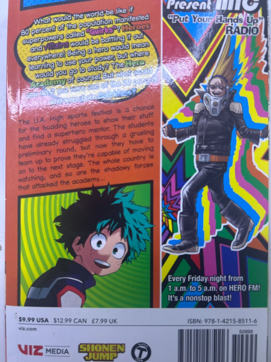 My Hero Academia Vol. 4 Manga - photo 2