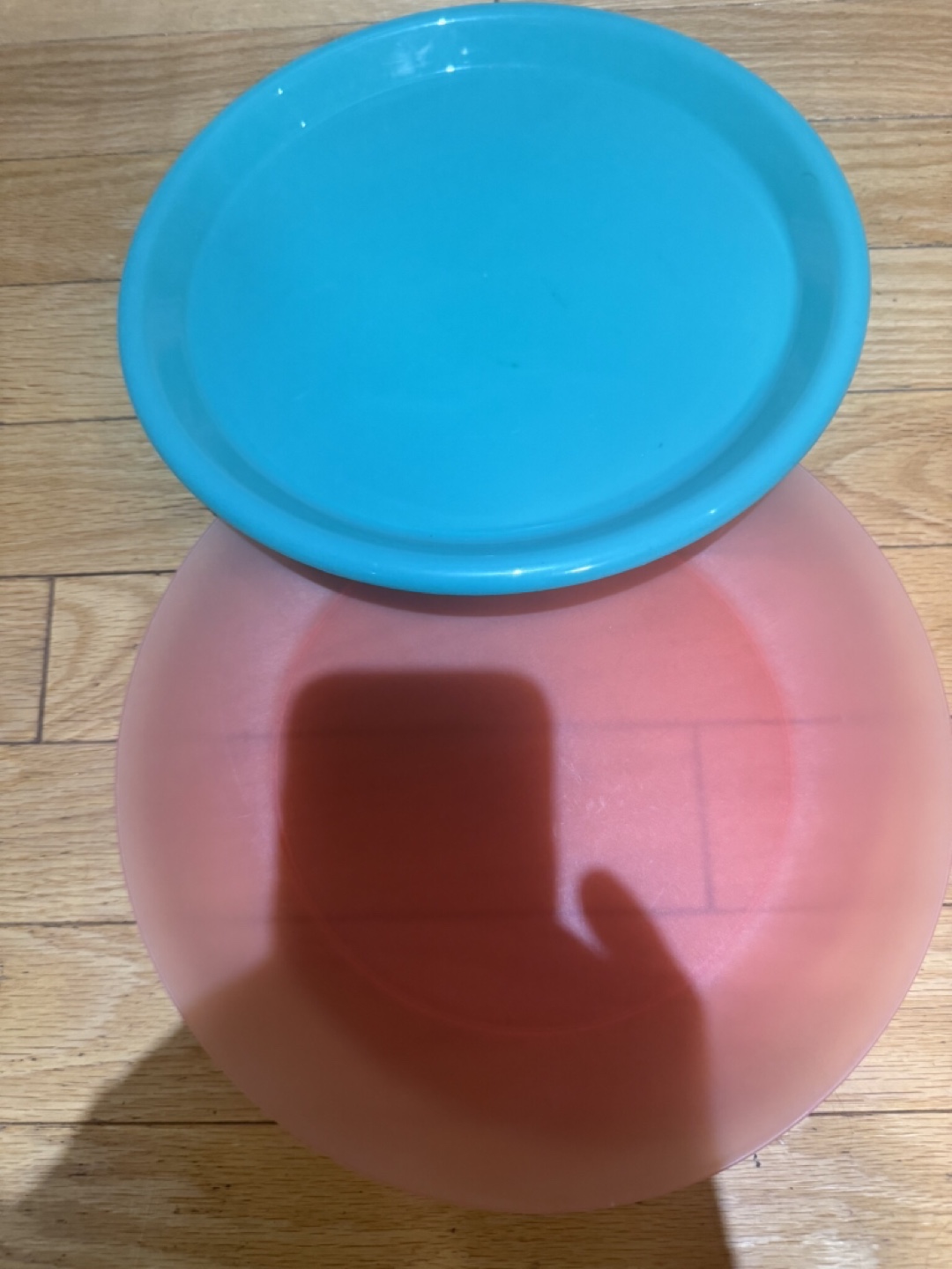Set of 2 Plastic Plates