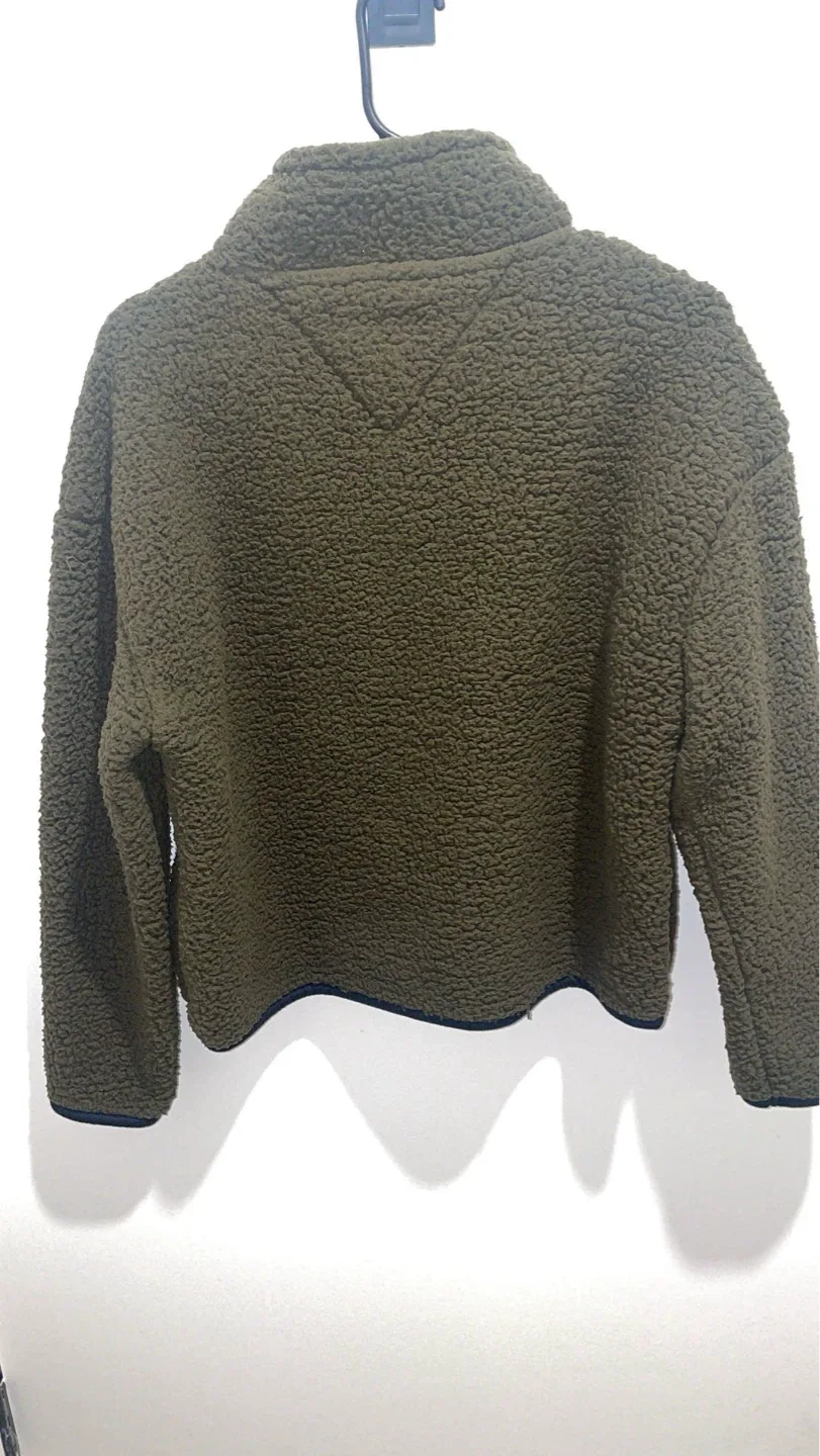 Tommy Hilfiger hunter green fleece medium - photo 2