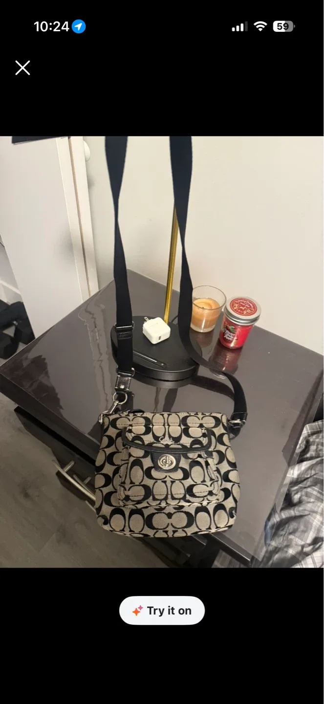 Coach Monogram Crossbody Bag
