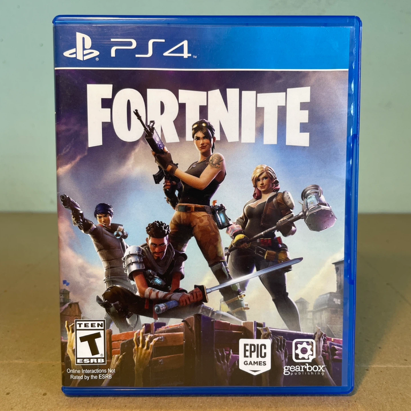 Fortnite PS4 Game RARE Original Disc Version 2017