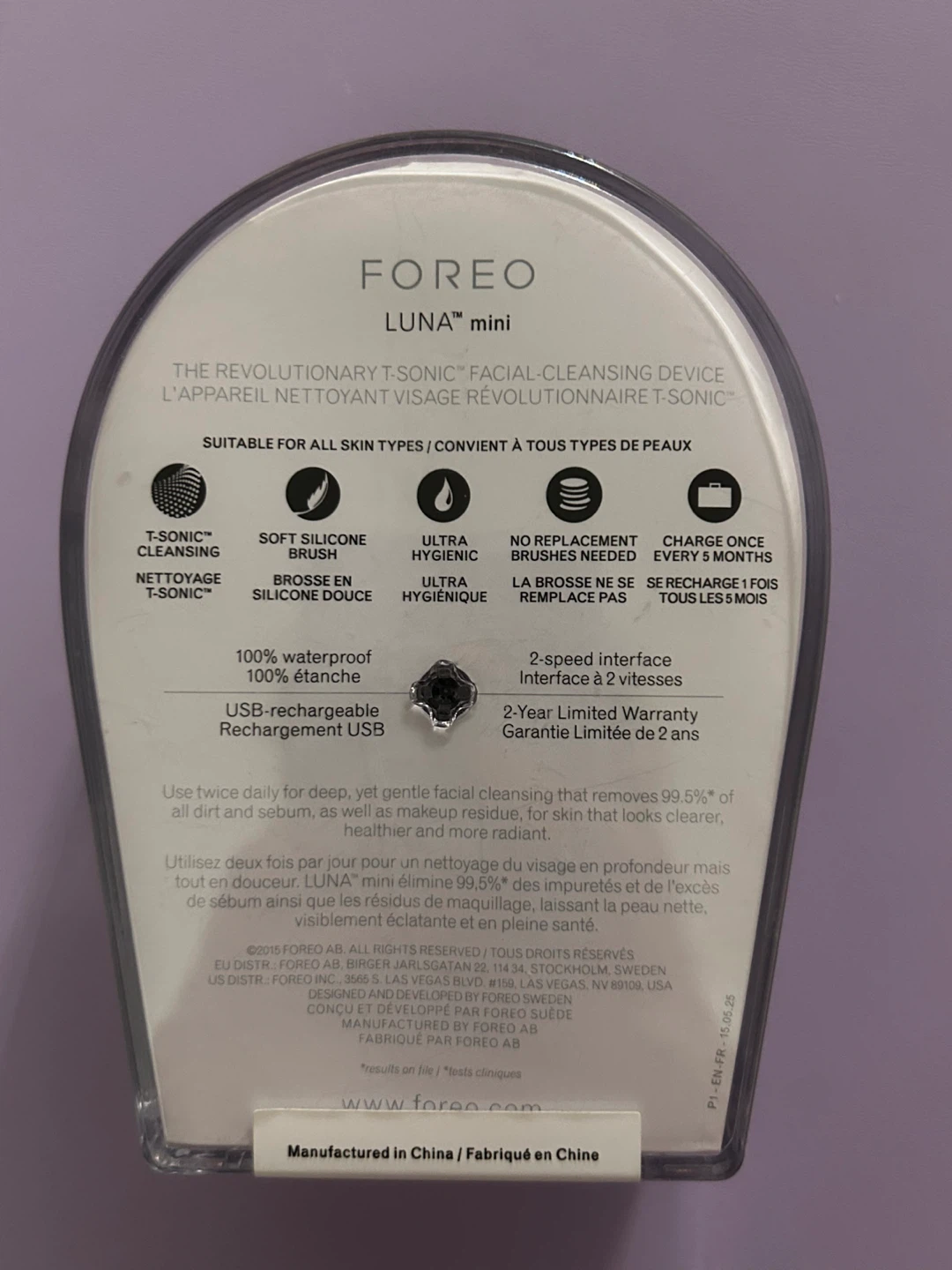 FOREO LUNA mini Facial Cleansing Device - photo 3