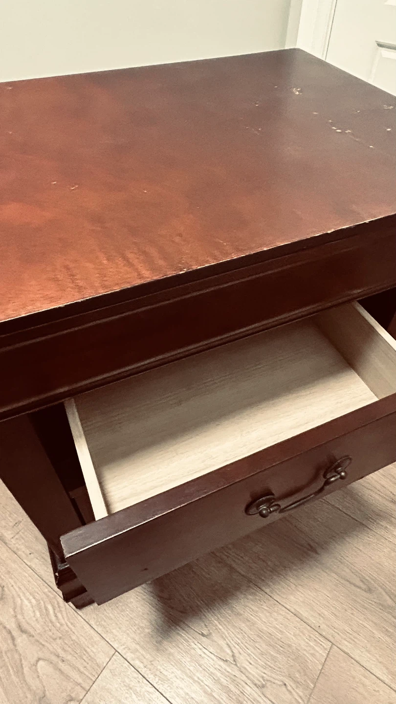 Cherry Wood Nightstands / Bedside Tables – Set of 2 - photo 4