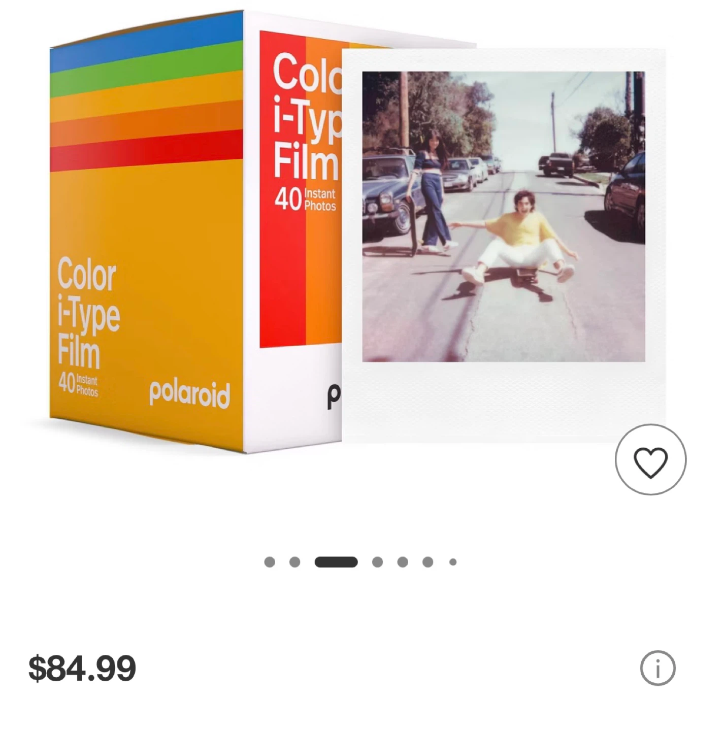 Polaroid i-Type Color Instant Film - 40 Photos + 2 packs B&W! - photo 3