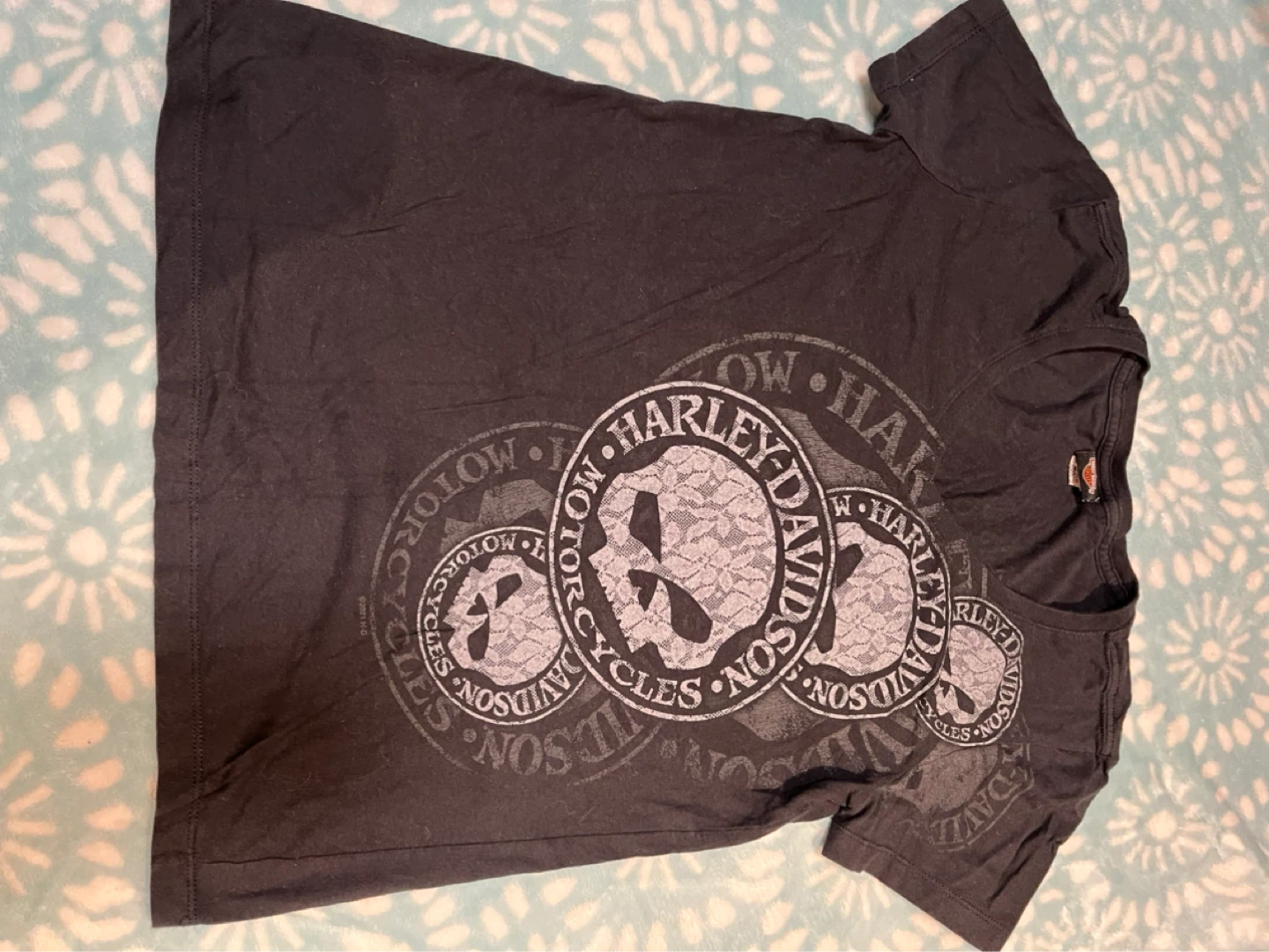 Harley-Davidson Skull Graphic T-Shirt - photo 2