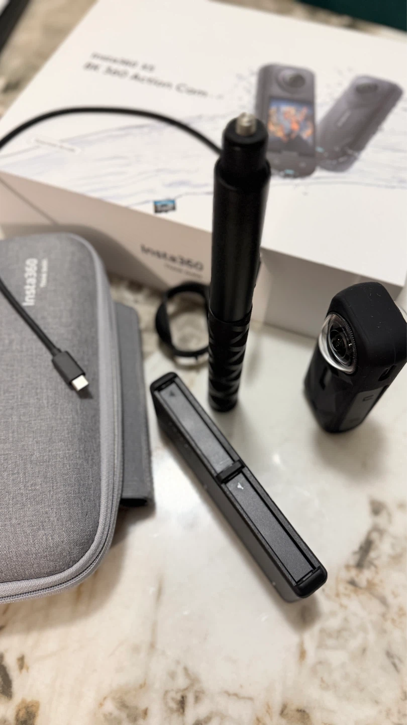 Insta360 X5 8K 360 Action Cam Essentials Bundle - photo 4