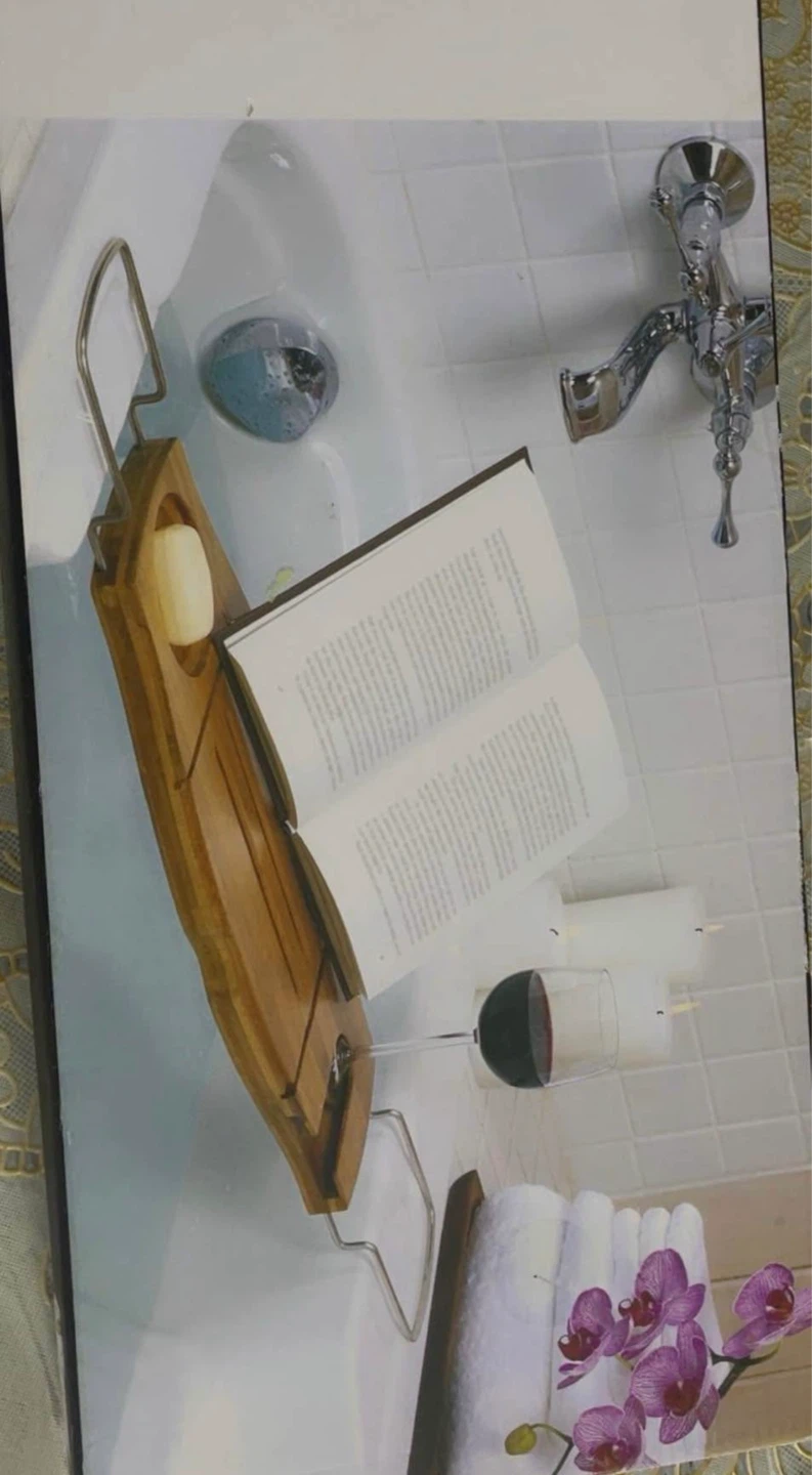 Umbra Aquala Bamboo Bathtub Caddy - photo 2