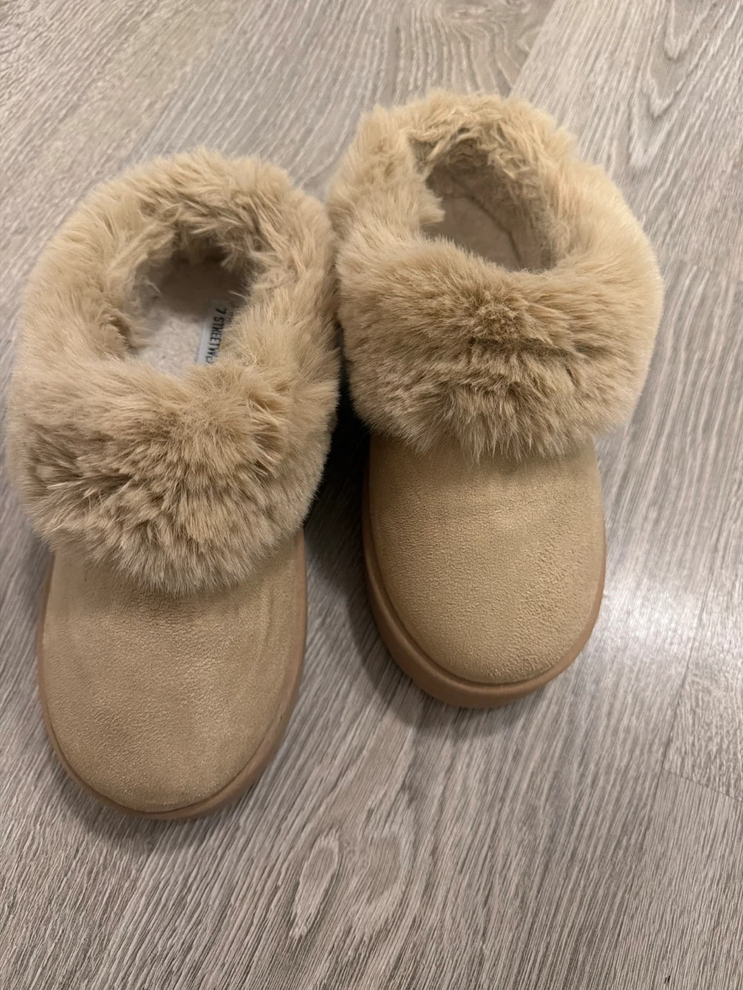 Women's Fuzzy shoes - Tan - photo 3