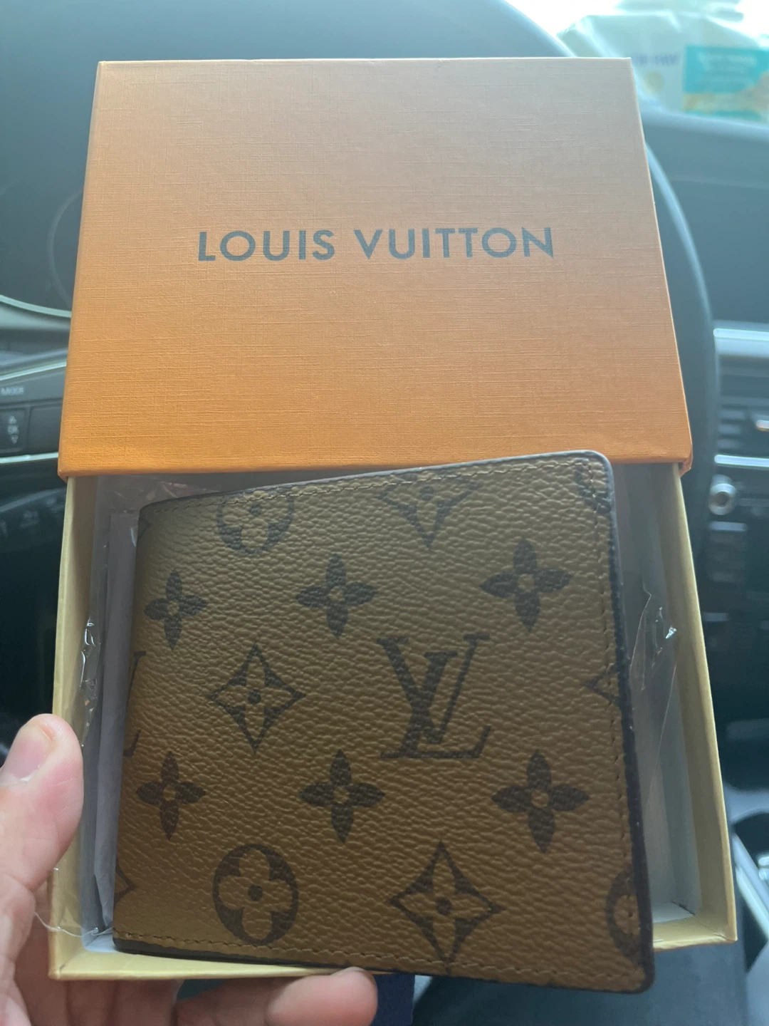 Louis Vuitton Monogram Bifold Wallet with Box