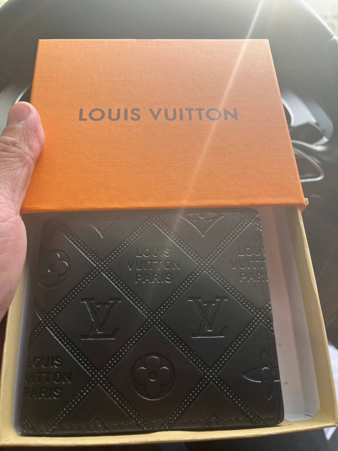 Louis Vuitton Bifold Wallet Black