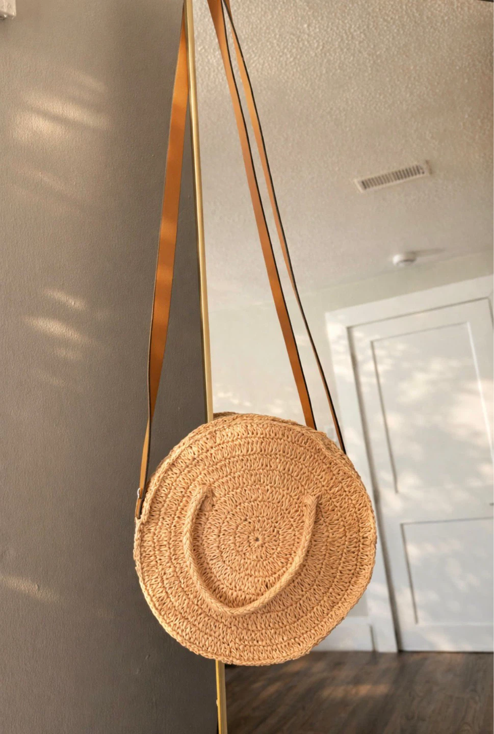 H&M Straw Circle Bag