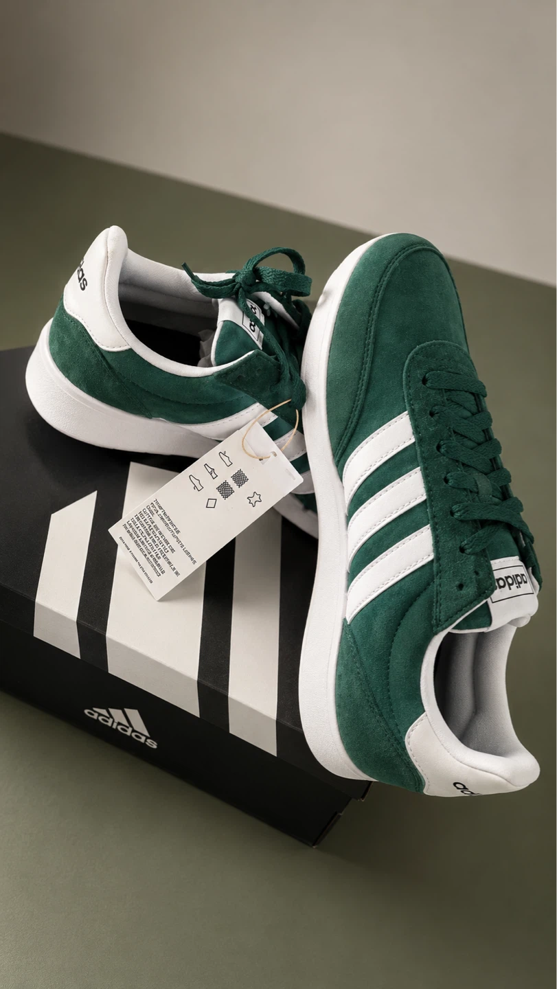 Adidas Men's Sneakers - Green/White