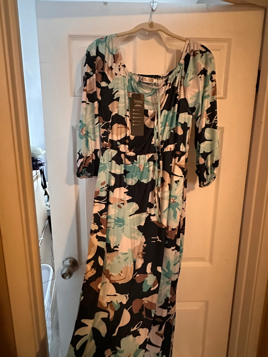 Floral Print Dress Size L - photo 4