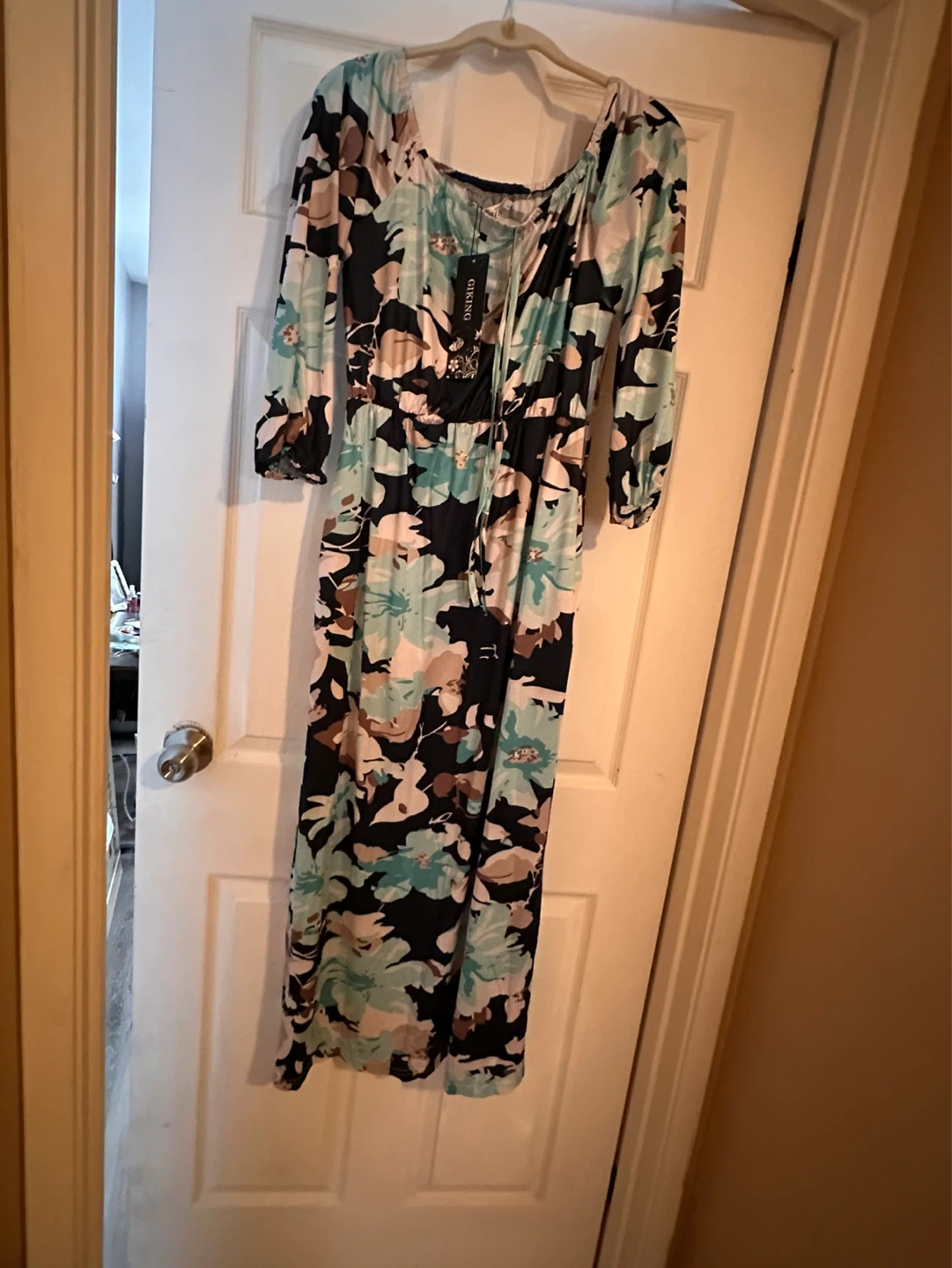 Floral Print Dress Size L