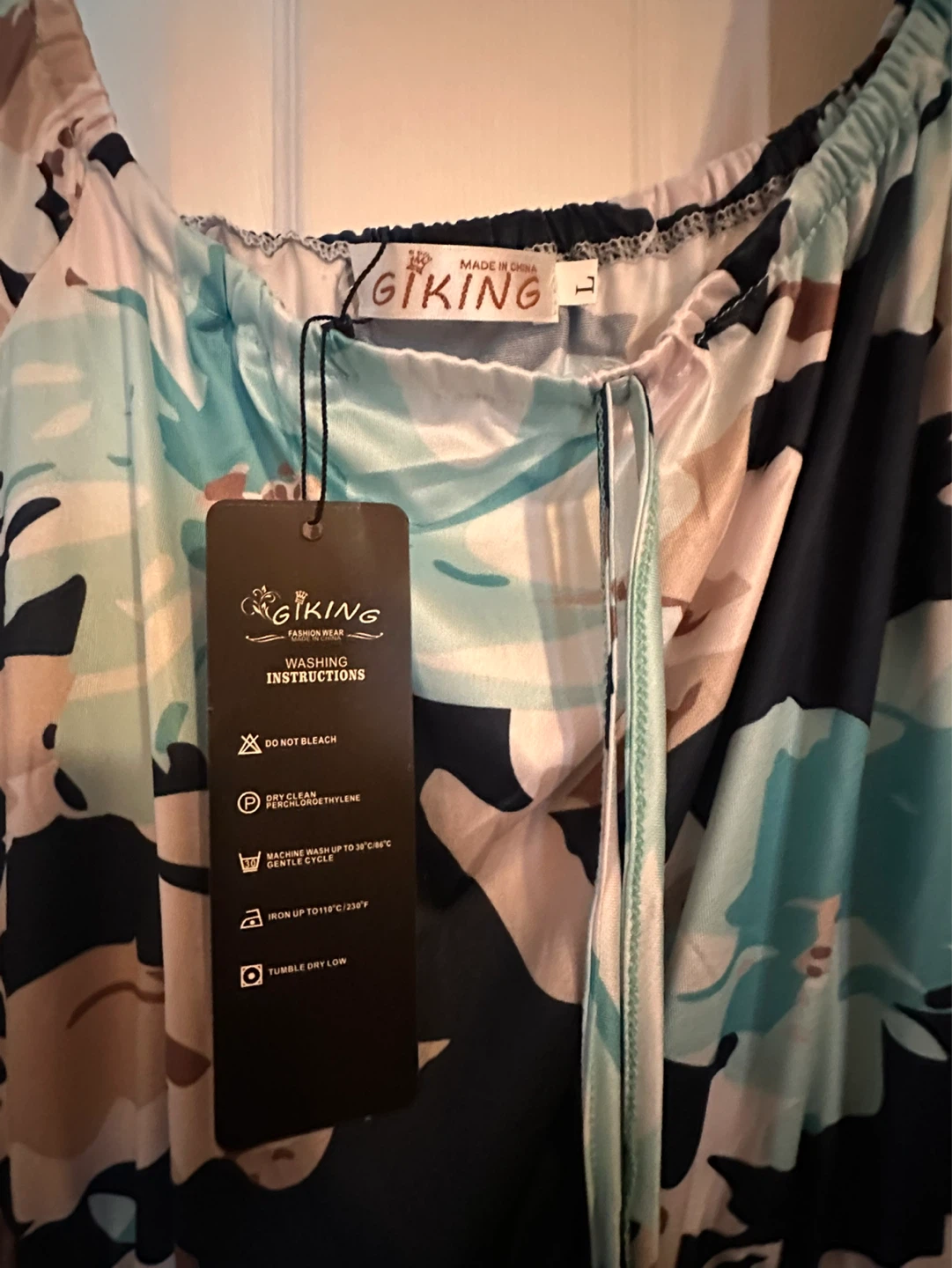 Floral Print Dress Size L - photo 3