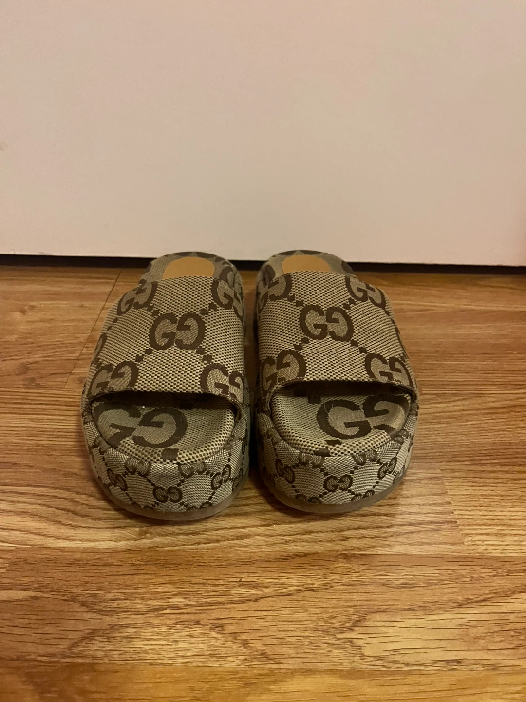 Gucci Monogram Slides
