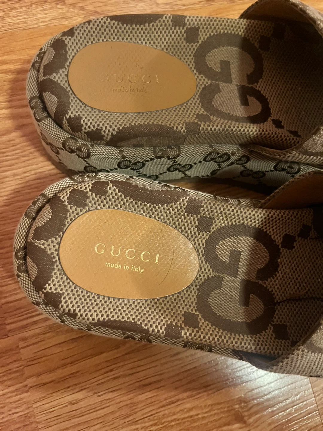 Gucci Monogram Slides - photo 2
