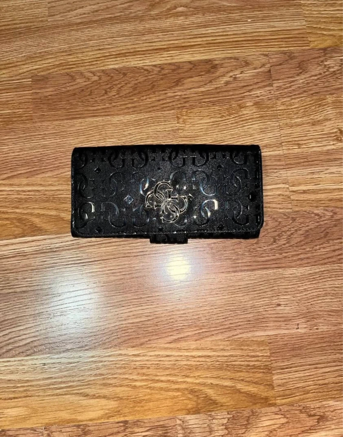 Guess Black Logo Wallet