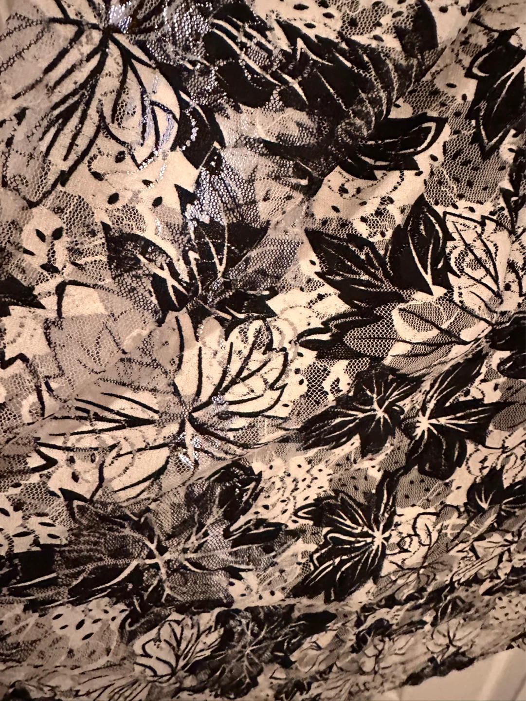 Reitmans Black & White Floral Print Dress - Size L - photo 5