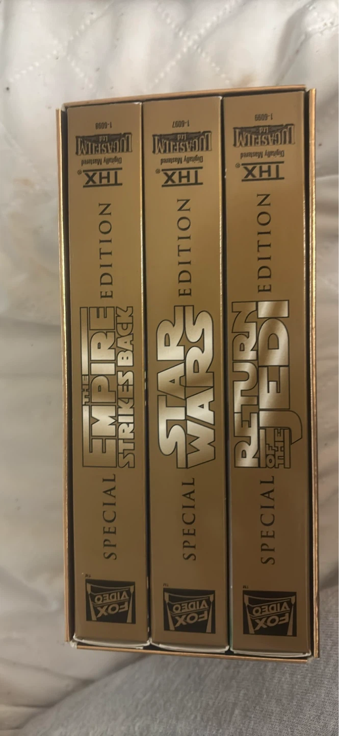 Star Wars Trilogy Special Edition VHS Set