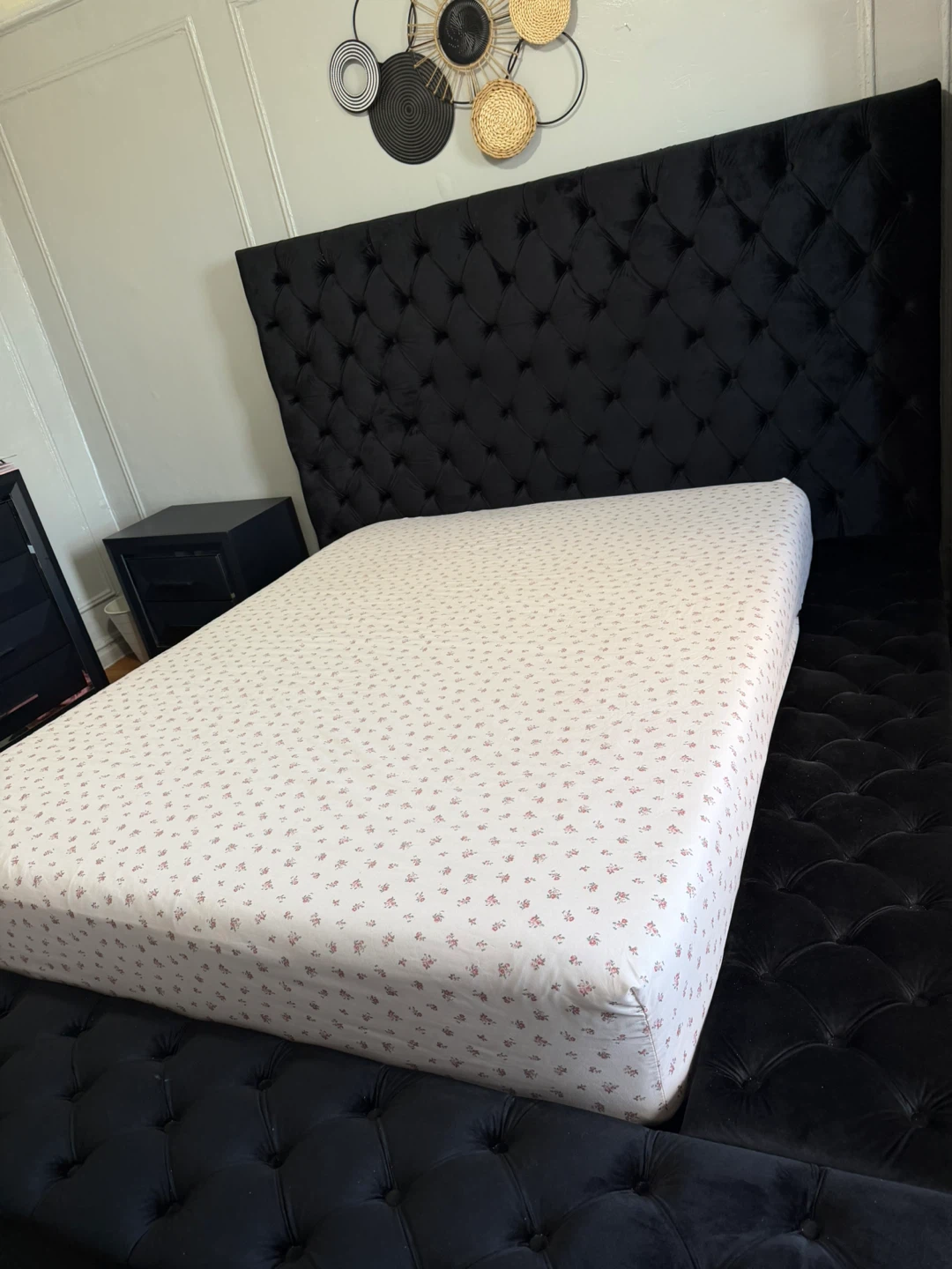 Fitted Sheet with Floral Print