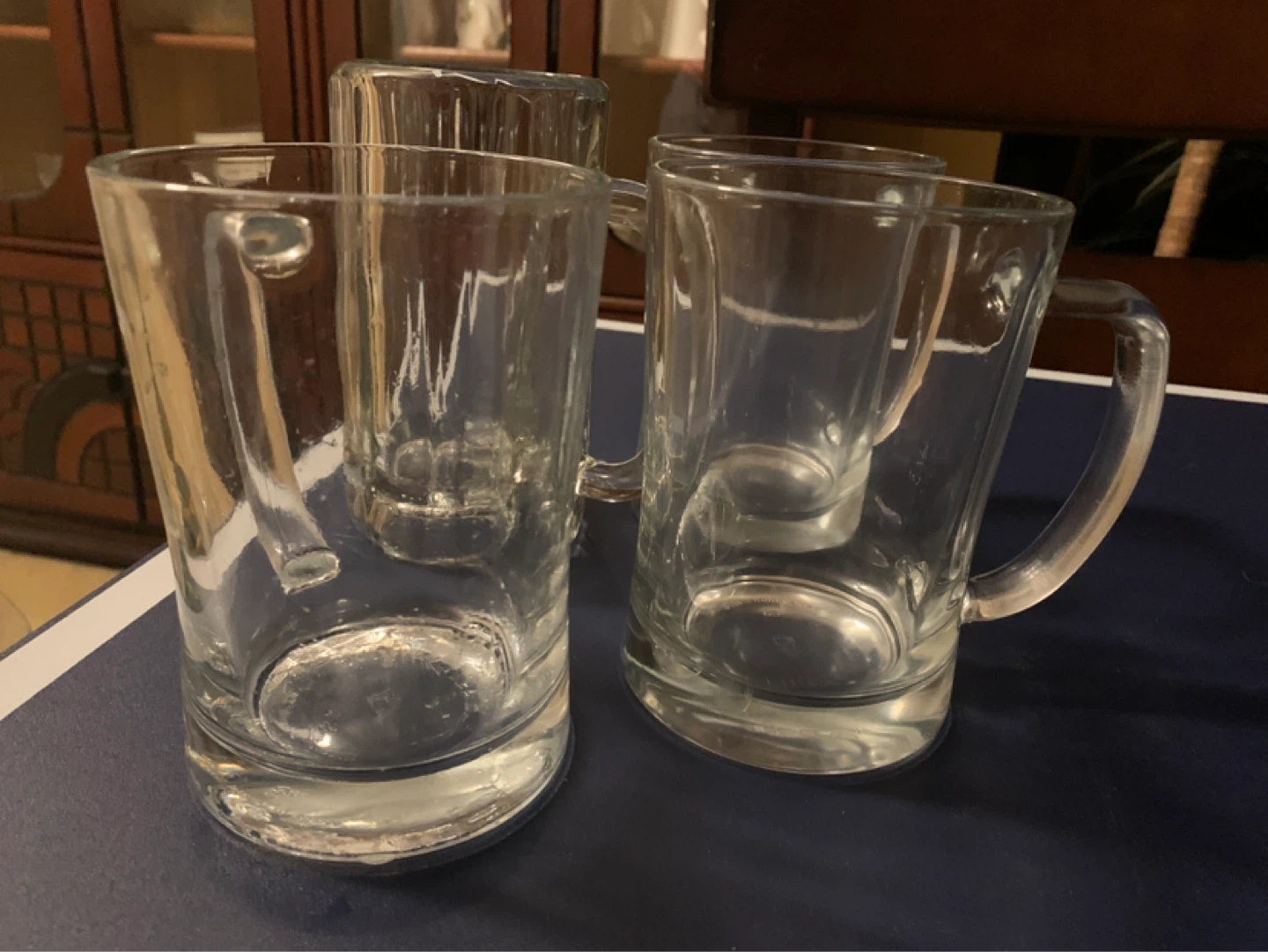 Set of 4 Clear Glass - photo 2