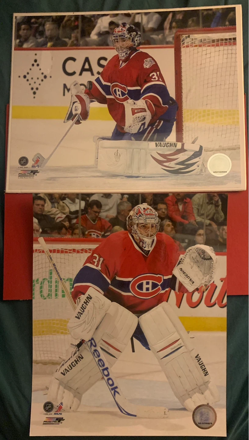 2 8x10 Carey Price Oficially Licensed Photo Prints
