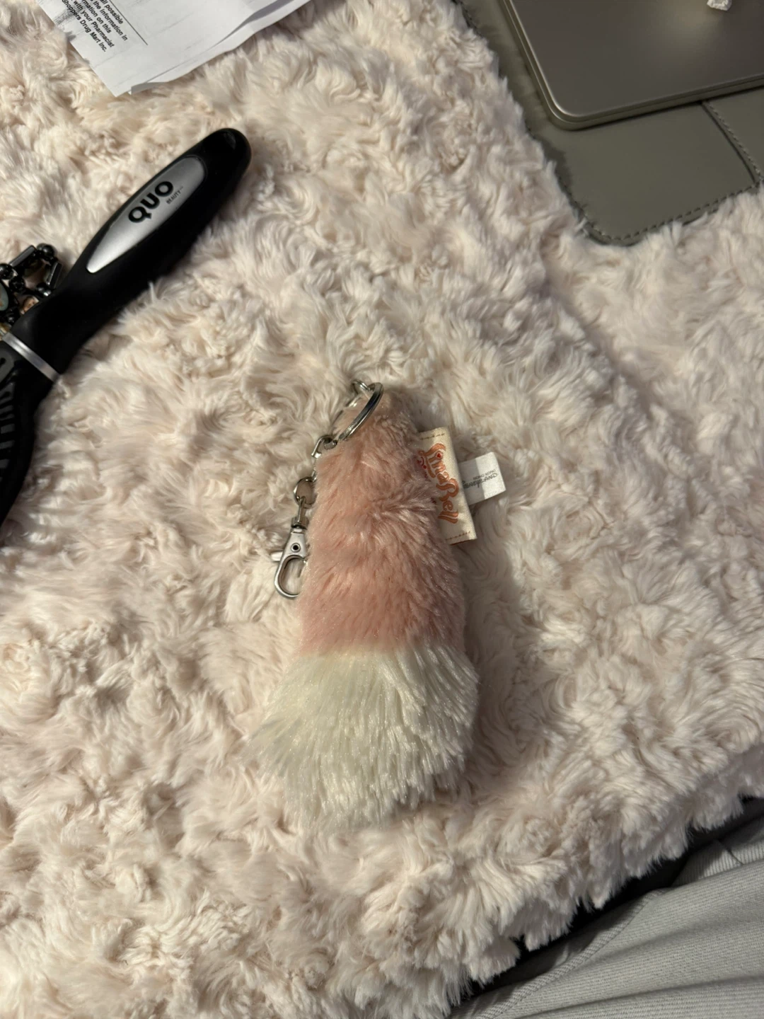 Disney Linabell Fox Tail Fur Charm