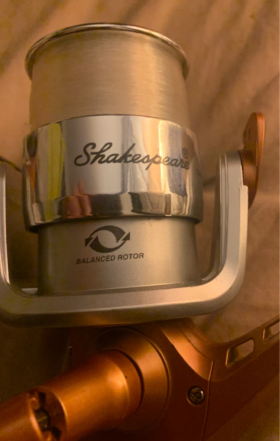 Shakespeare Fishing Reel - Orange and Silver - photo 4