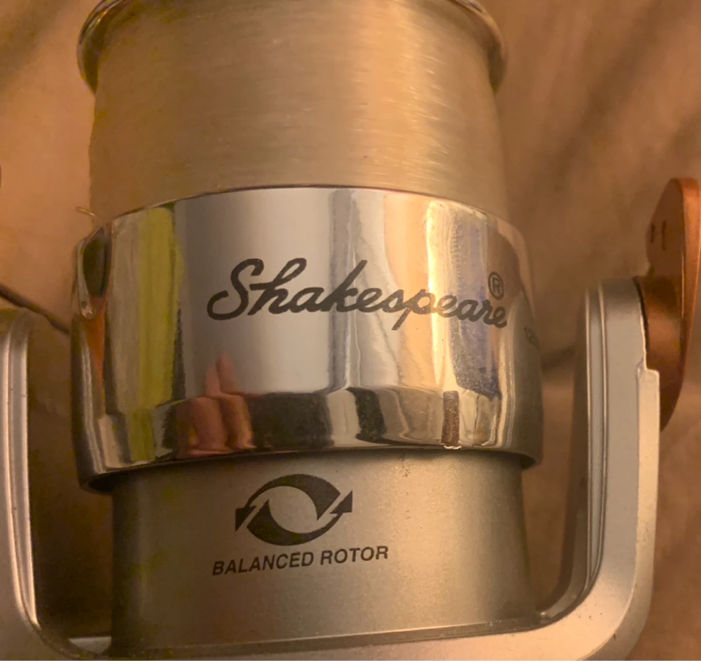 Shakespeare Fishing Reel - Orange and Silver - photo 5