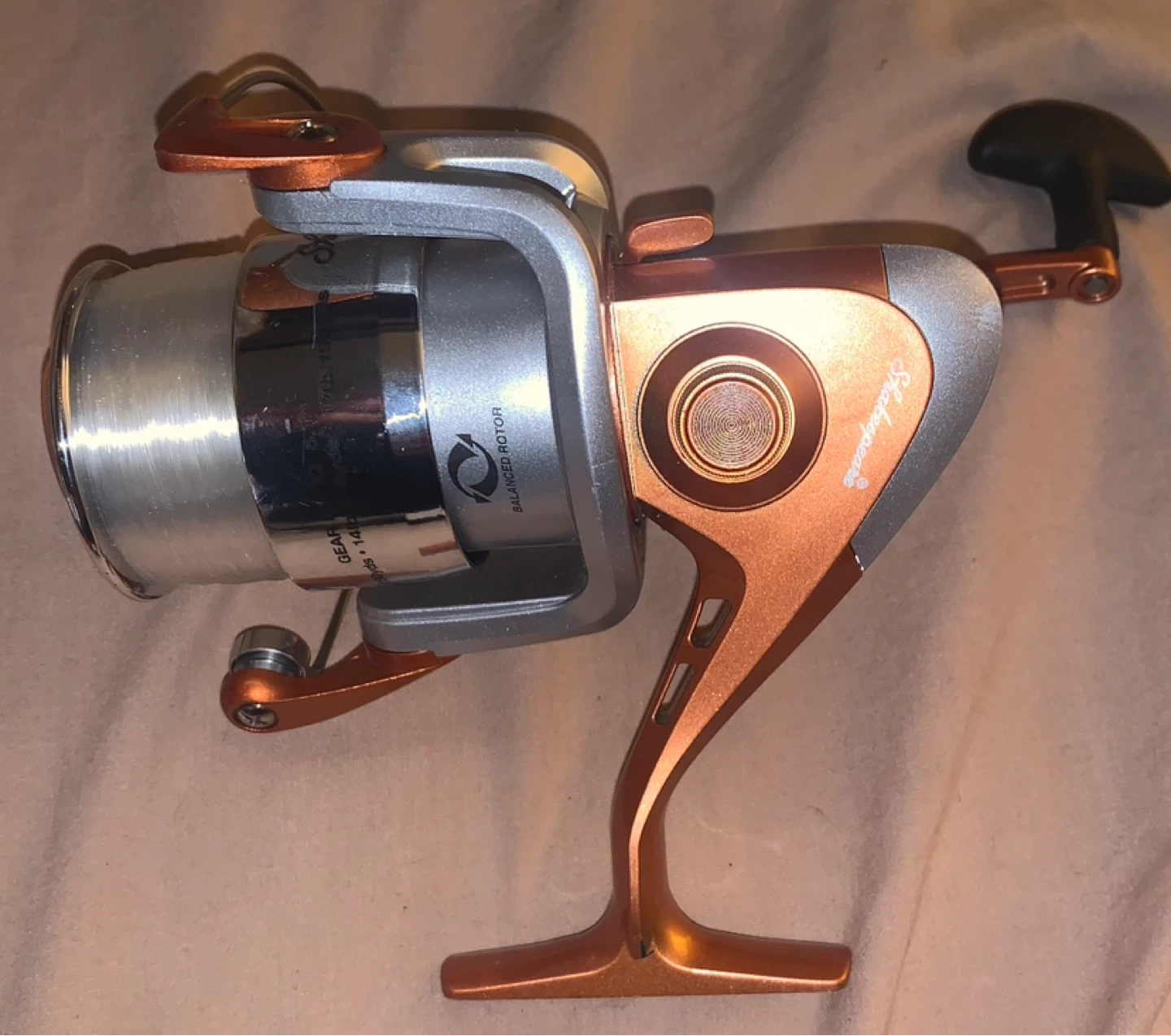 Shakespeare Fishing Reel - Orange and Silver - photo 3