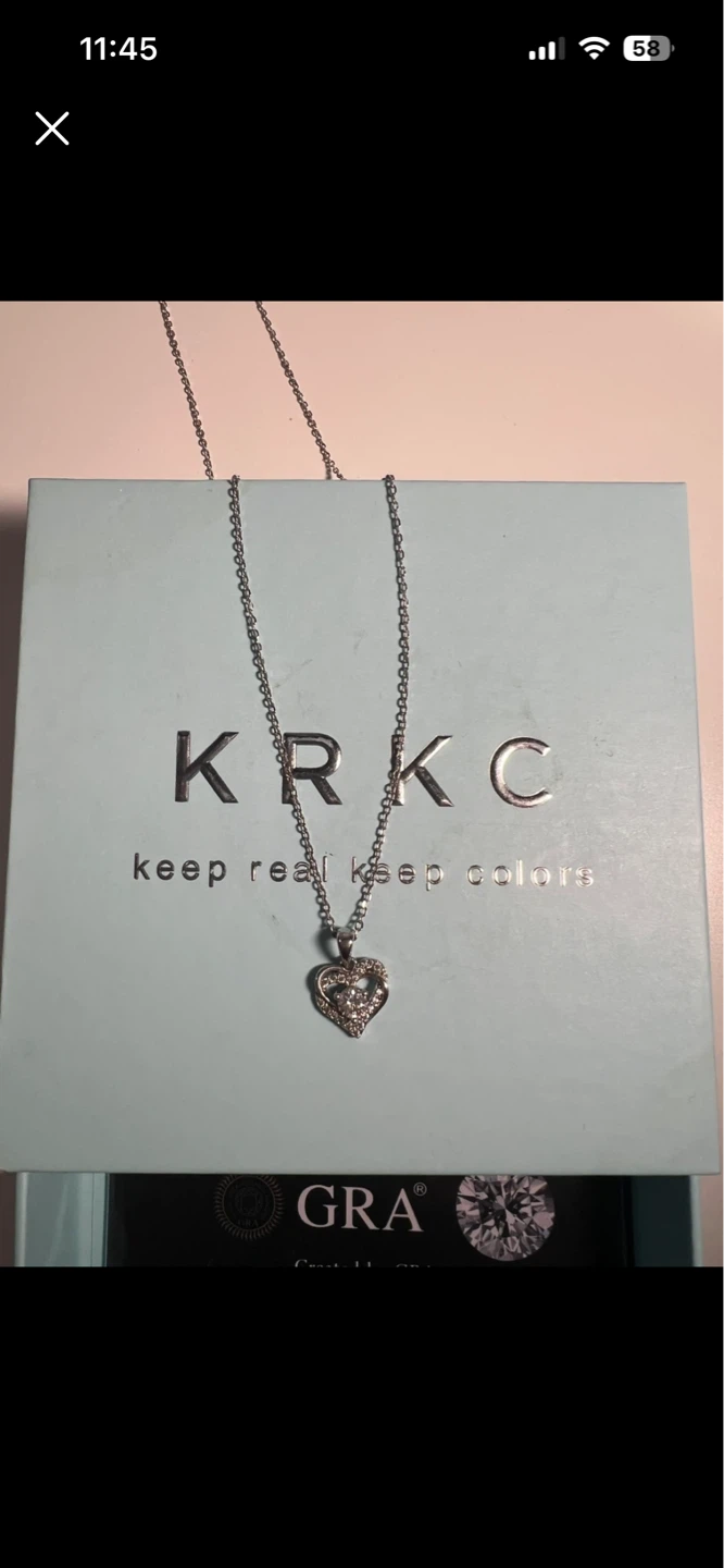KRKC Heart Pendant Necklace - photo 4